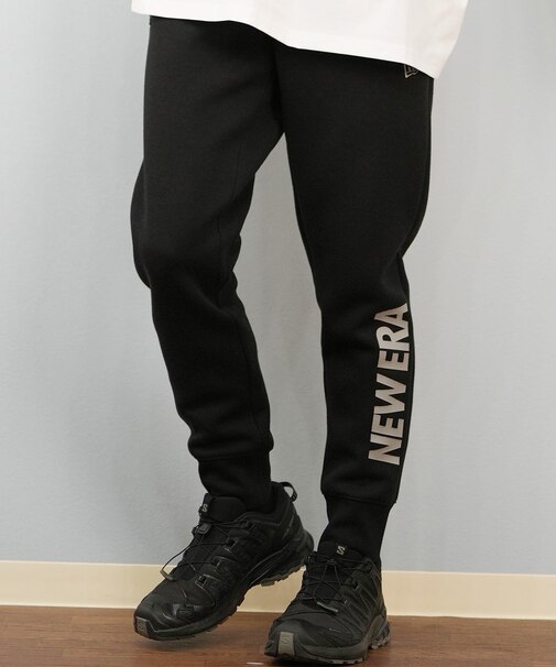 NEWERA/小さめ ロングパンツ メンズ スウェット パンツ シンプル テックスウェット パンツ バーチカルロゴ 14674786 ニューエラ メンズ ムラサキスポーツ