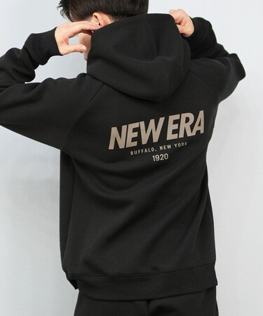 NEWERA/小さめ プルオーバー パーカー メンズ バックプリント ロゴ PA TECH SW PH NE 1920 14674791 ニューエラ メンズ ムラサキスポーツ