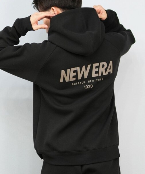 NEWERA/小さめ プルオーバー パーカー メンズ バックプリント ロゴ PA TECH SW PH NE 1920 14674791 ニューエラ メンズ ムラサキスポーツ