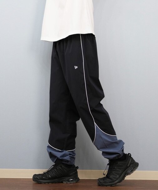 NEWERA/ジャージ トラックパンツ メンズ セットアップ対応 オーバーサイズド パイピング トラックパンツ 14674815 ニューエラ メンズ ムラサキスポーツ