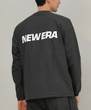 【限定】NEW ERA/長袖 Tシャツ ロンT メンズ バックプリント ロゴ シンプル 14877290 ニューエラ メンズ ムラサキスポーツ限定
