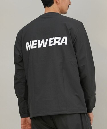 【限定】NEW ERA/長袖 Tシャツ ロンT メンズ バックプリント ロゴ シンプル 14877290 ニューエラ メンズ ムラサキスポーツ限定