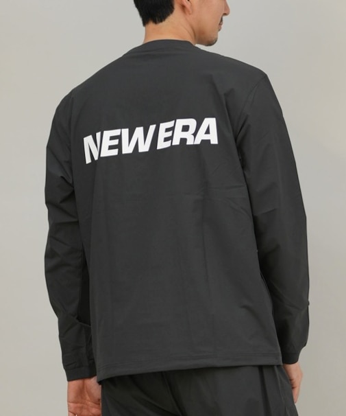 【限定】NEW ERA/長袖 Tシャツ ロンT メンズ バックプリント ロゴ シンプル 14877290 ニューエラ メンズ ムラサキスポーツ限定