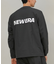 【限定】NEW ERA/長袖 Tシャツ ロンT メンズ バックプリント ロゴ シンプル 14877290 ニューエラ メンズ ムラサキスポーツ限定