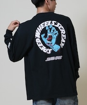 【限定】SANTACRUZ/長袖Tシャツ ロンT バックプリント 502254401 サンタクルーズ メンズ ムラサキスポーツ限定