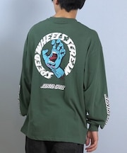 【限定】SANTACRUZ/長袖Tシャツ ロンT バックプリント 502254401 サンタクルーズ メンズ ムラサキスポーツ限定