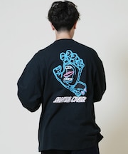 【限定】SANTACRUZ/長袖Tシャツ ロンT バックプリント 502254403 サンタクルーズ メンズ ムラサキスポーツ