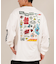 【限定】SANTACRUZ /長袖 Tシャツ ロンT メンズ バックプリント 502254404 サンタクルーズ メンズ ムラサキスポーツ限定