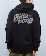 BILLABONG/長袖 ジップアップ パーカー メンズ サガラ刺繍 ロゴ バックデザイン BF012-011 ビラボン メンズ ムラサキスポーツ