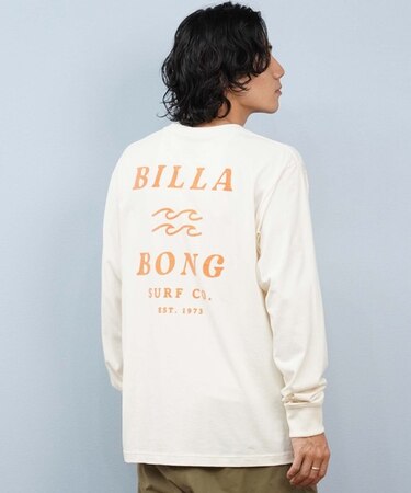 BILLABONG/長袖 Tシャツ ロンT バックプリント ONE TIME BF012-050 ビラボン メンズ ムラサキスポーツ