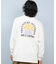 BILLABONG/長袖 Tシャツ ロンT バックプリント 吸水速乾 UVカット SUNRISE COAST BF012-053 ビラボン メンズ ムラサキスポーツ