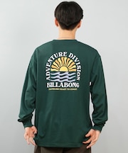 BILLABONG/長袖 Tシャツ ロンT バックプリント 吸水速乾 UVカット SUNRISE COAST BF012-053 ビラボン メンズ ムラサキスポーツ