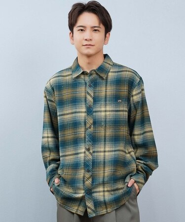 BILLABONG/長袖 シャツ メンズ チェック COASTLINE FLANNEL SHIRTS BF012-115 ビラボン メンズ ムラサキスポーツ