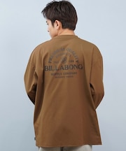BILLABONG/長袖 Tシャツ ロンT  バックプリント 水陸両用 UVカット WARM SOFTTY LS BF012-850 ビラボン メンズ ムラサキスポーツ