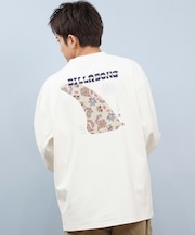 BILLABONG/長袖 Tシャツ ロンT バックプリント 水陸両用 UVカット WARM SOFTTY LS BF012-854 ビラボン メンズ ムラサキスポーツ