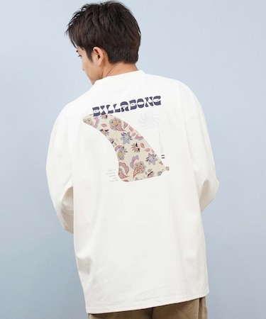 BILLABONG/長袖 Tシャツ ロンT バックプリント 水陸両用 UVカット WARM SOFTTY LS BF012-854 ビラボン メンズ ムラサキスポーツ