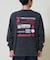 ELEMENT /長袖Tシャツ ロンT バックプリント 古着風 BF022-055 クルーネック メンズ ムラサキスポーツ