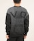 RVCA /長袖 トレーナー スウェット メンズ バックプリント FADE BACK SIDE ARCH BF042-001 ルーカ メンズ ムラサキスポーツ
