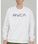 RVCA/長袖 トレーナー スウェット メンズ シンプル ロゴ BIG RVCA FADE CR BF042-002 ルーカ メンズ ムラサキスポーツ