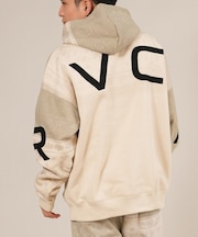 RVCA /プルオーバー パーカー メンズ バックプリント 裏起毛 BACK SIDE ARCH RVCA HD BF042-015 ルーカ メンズ ムラサキスポーツ