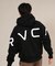 RVCA /ジップアップ パーカー メンズ ロゴ ARCH BACK SIDE ZIP HD BF042-019 ルーカ メンズ ムラサキスポーツ