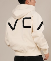 RVCA /ジップアップ パーカー メンズ ロゴ ARCH BACK SIDE ZIP HD BF042-019 ルーカ メンズ ムラサキスポーツ