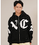 RVCA / ジップアップ パーカー メンズ 裏起毛 ロゴ WORLD WIDE ZIP HD BF042-020 ルーカ メンズ ムラサキスポーツ
