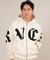RVCA / ジップアップ パーカー メンズ 裏起毛 ロゴ WORLD WIDE ZIP HD BF042-020 ルーカ メンズ ムラサキスポーツ