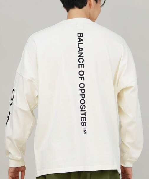 RVCA/長袖 Tシャツ ロンT メンズ シンプル ロゴ RVCA LT BF042-051 ルーカ メンズ ムラサキスポーツ