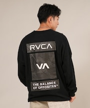 RVCA /長袖 Tシャツ ロンT メンズ バックプリント 3BOX LT ロンＴ BF042-052 ルーカ メンズ ムラサキスポーツ