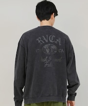 RVCA /長袖 トレーナー スウェット メンズ VA WORLD WIDE CR BF042-054 ルーカ メンズ ムラサキスポーツ