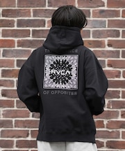 RVCA /プルオーバー パーカー メンズ バックプリント BANDANA BALANCE HD BF042-P01 ルーカ メンズ ムラサキスポーツ