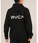 RVCA /長袖 プルオーバー パーカー メンズ スウェット フーディー ロゴ バックプリント 裏毛 セットアップ対応 BF042-P03 ルーカメンズ ムラサキスポーツ