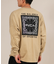 RVCA /長袖 Tシャツ ロンT メンズ バックプリント ペイズリー柄 ロゴ BANDANA BALANCE LT BF042-P50 ルーカ メンズ ムラサキスポーツ
