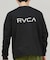 RVCA /長袖 Tシャツ ロンT メンズ バックプリント シンプル ロゴ RVCA LOGO LT BF042-P51 ルーカ メンズ ムラサキスポーツ