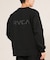 RVCA /長袖 Tシャツ ロンT メンズ バックプリント シンプル ロゴ RVCA LOGO LT BF042-P51 ルーカ メンズ ムラサキスポーツ
