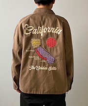【限定】DEARLAUREL/VIETNAM JACKET ジャケット ジップジャケットD25F-0107 ディアローレル /メンズ ムラサキスポーツ