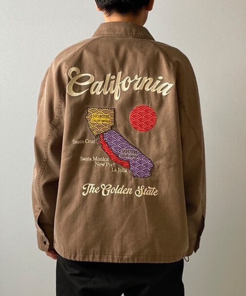 【限定】DEARLAUREL/VIETNAM JACKET ジャケット ジップジャケットD25F-0107 ディアローレル /メンズ ムラサキスポーツ
