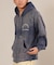 【限定】DEARLAUREL/Vintage Zip パーカー D25F-1203 ジップアップ ディアローレル メンズ ムラサキスポーツ限定