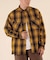 【限定】DEARLAUREL/HEAVY FLANNEL SHIRT ネルシャツ チェック柄 D25F-2601 ディアローレル メンズ ムラサキスポーツ限定