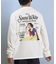 【限定】DEARLAUREL× Disney× JM コラボ/長袖 Tシャツ ロンT メンズ バックプリント 白雪姫 DL25F-JM2201 ディアローレル ×ディズニー ×ジャクソンマティス メンズ ムラサキスポーツ限定