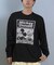 【限定】DEARLAUREL× Disney× JM コラボ/長袖 Tシャツ ロンT メンズ ミッキー ドナルド DL25F-JM2203 ディアローレル×ディズニー×ジャクソンマティス メンズ ムラサキスポーツ限定