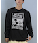【限定】DEARLAUREL× Disney× JM コラボ/長袖 Tシャツ ロンT メンズ ミッキー ドナルド DL25F-JM2203 ディアローレル×ディズニー×ジャクソンマティス メンズ ムラサキスポーツ限定