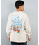 DC/長袖Tシャツ ロンT バックプリント 25 CLASH DECK LS ロンT DLT254045 ディーシー メンズ ムラサキスポーツ