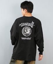 DC/長袖Tシャツ ロンT バックプリント 25 GAME APP LS DLT254048 メンズ ムラサキスポーツ