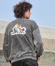 【限定】lost /長袖トレーナー スウェット バックプリント L25F-1103 ロスト メンズ ムラサキスポーツ限定