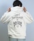 【限定】lost /長袖 ジップアップパーカー バックプリント L25F-1202 ロスト メンズ ムラサキスポーツ限定