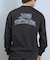 【限定】lost /長袖Tシャツ ロンT 機能素材 PISCES LOGO LS TEE L25F-2207 ロストメンズ ムラサキスポーツ限定