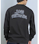 【限定】lost /長袖Tシャツ ロンT 機能素材 PISCES LOGO LS TEE L25F-2207 ロストメンズ ムラサキスポーツ限定