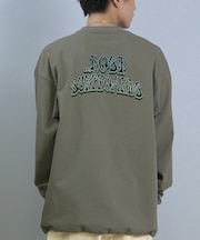 【限定】lost /長袖Tシャツ ロンT 機能素材 PISCES LOGO LS TEE L25F-2207 ロストメンズ ムラサキスポーツ限定